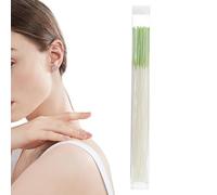 Fil Nettoyant Pour Piercing D'oreille - 60 Pièces Outil De Nettoyage De Piercing Étanche Avec Couvercle | Fil Auriculaire Jetable Pour Boucles D'oreilles, Lèvres Et Piercings De Nez | Pour L'hygiène E