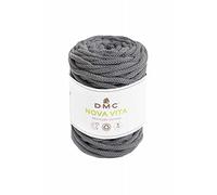 Fil Nova Vita DMC Cordon Macramè Crochet Mesh 250 Gr - Gris foncé