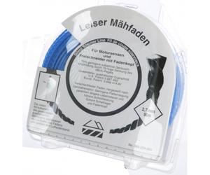 Fil nylon carré torsadé Makita 369224063 bleu Ø2,7 mm - Bobine 90 m