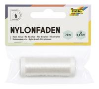 Fil nylon en bobine, 0,3 mm x 70 m, transparent