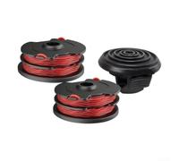 Fil Nylon Torsadé Résistant 5.2m pour Électrique Fil Nylon Torsadé(6+2 Set) | Compatible pour Black pour decker, 5.2m longueur, fil torsadé, installation rapide, modèles GL110 GL320