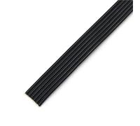 Fil parallèle flexible en silicone 22 AWG 1 m à 50 m, cuivre étamé 600 V - 2P-10P for projets électriques, 1 pièce(6Px2m)
