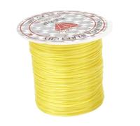 Fil Perlé Rouleau de 10 m de Cordon élastique Solide for Perles en Cristal, 1 mm, for Bracelets, Colliers, Fabrication de Bijoux(Color18)