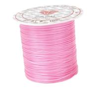 Fil Perlé Rouleau de 10 m de Cordon élastique Solide for Perles en Cristal, 1 mm, for Bracelets, Colliers, Fabrication de Bijoux(Color15)