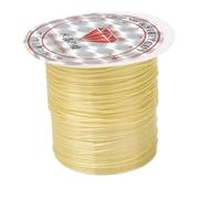 Fil Perlé Rouleau de 10 m de Cordon élastique Solide for Perles en Cristal, 1 mm, for Bracelets, Colliers, Fabrication de Bijoux(Color2)