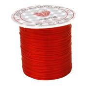 Fil Perlé Rouleau de 10 m de Cordon élastique Solide for Perles en Cristal, 1 mm, for Bracelets, Colliers, Fabrication de Bijoux(Color12)