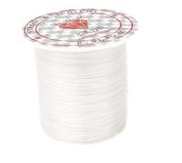 Fil Perlé Rouleau de 10 m de Cordon élastique Solide for Perles en Cristal, 1 mm, for Bracelets, Colliers, Fabrication de Bijoux(Color8)