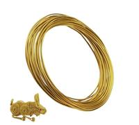 Fil Pliable | Fil Souple Pour Armature Bonsai, Création Et Sculpture,Accessoires Métalliques Pour Perlage De Colliers, Enveloppement De Pierres Précieuses, Création De Bracelets Et Art Floral
