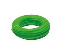 Toolland Fil pour coupe-bordure DC16010, nylon vert, 100 m x 1,6 mm