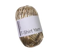 Fil pour crochet - Rouleau de 40 m en polyester doux de 1,8 cm | Fil à tricoter élastique brillant | Cordon à crochet personnalisé pour vêtements, accessoires, porte-clés, projets de faits à