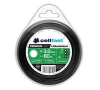Fil pour débroussailleuse - CELL-FAST - Rond - 3,0 mm - 80 m - Renforcé avec particules d'aluminium