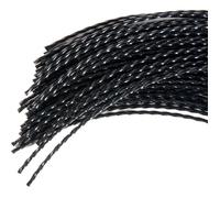 Jardiaffaires 60 Brins de Fil Torsade pour débroussailleuse qualité PRO3mm 35cm