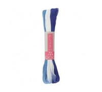 Yokota Daruma Pearl String Thread Dyed Small Fish Stain Dyed 40M Col.53 Blue 01-2190 (japan import)