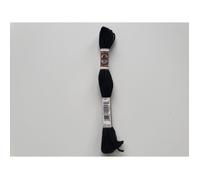 DMC 5-Strand Embroidery Soft Matte Cotton Thread 10.9yd-Black
