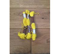 DMC 5-Strand Embroidery Soft Matte Cotton Thread 10.9yd-Dark Lemon