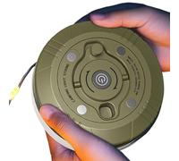 Fil rétractable de camping - 20 mètres 2600mAh USB Rechargeable - Camping rétractable à fil - Pour extérieur Randonnée Jardin Patio Patio Terrasse Camper Tente de Cour Poste