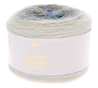Fil Rico Design Creative « Cotton Dégradé Lucky 8 » Crème/Gris