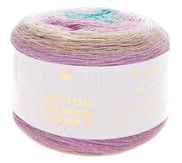 Fil Rico Design Creative « Cotton Dégradé Lucky 8 » Lilas/Vert