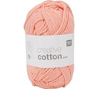 Fil Rico Design Essentials Creative Cotton aran, 50 g, env. 85 m Saumon