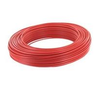 Fil rigide HO7 V-R 16mm² rouge 1M - FILS & CABLES - 004105 (AJA)