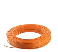Fil rigide HO7 V-U 1,5mm² orange - 000705 (AAA)