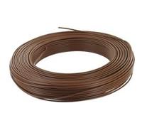 Fil rigide HO7 V-U 1,5mm² marron - 000805 (AAA) Marron G