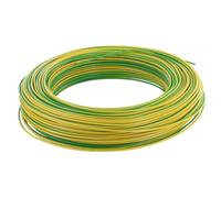 Fil rigide HO7 V-U 2,5mm² vert/jaune - 001005 (ACA)