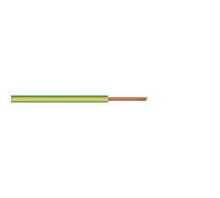 Fil rigide HO7V-U - 1,5 mm² - 5 m - jaune/vert DEBFLEX