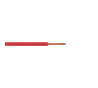 Fil rigide HO7V-U - 1,5 mm² - 5 m - rouge DEBFLEX