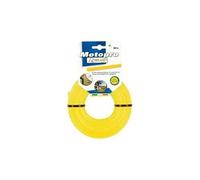 Fil rond 50m diametre 3,3mm jaune motopro pour tete de debroussailleuse, prdfe50x33rdj
