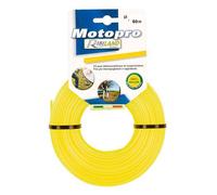 Fil rond diam.3,3 mm x 50m jaune"MOTOPRO