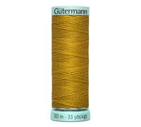 Gütermann Fil de soie R753 n°40 Moutarde Gingembre 30 m – 1 bobine
