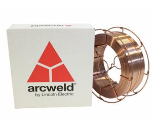 Fil soudure Arcweld AS2 diamètre 0,8 mm bobine plastique 15 kg LINCOLN ELECTRIC C08P015P6E