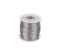 Fil Souple en Acier Inoxydable, Fil Bijoux en Inox 304 100m, 0,5/0,8/1 mm Fil de Inox Extrêmement Malléable pour Bijoux Objets Décoratifs ou Art Floral