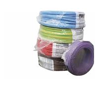 Fil souple HO5V-K - liaisons soumises aux vibrations et déformations - 100 m - 0,75 mm² - blanc BRICOZOR