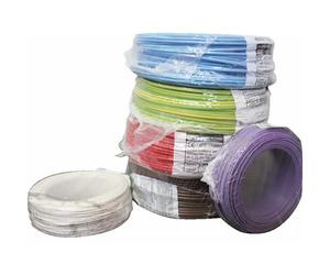 Fil souple HO7V-K - liaisons soumises aux vibrations et déformations - 100 m - 2,5 mm² - bleu BRICOZOR