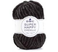 Fil spécial Amigurumi SUPER HAPPY CHENILLE 300 GR - DMC - certifié Oeko-tex(...) - 152 Noir 152 Noir