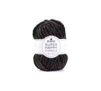 Fil spécial Amigurumi SUPER HAPPY CHENILLE 300 GR - DMC - certifié Oeko-tex(...) - 152 Noir 152 Noir