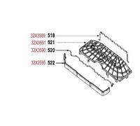 DE DIETRICH - fil support pour lave vaisselle DE DIETRICH