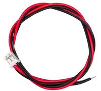 Fil terminal à une extrémité PH2.0mm, fil de connexion for cordon d'alimentation 2P, cordon de raccordement, câble ruban de couleur, rouge et noir, 10 pièces, en stock(150mm,B)
