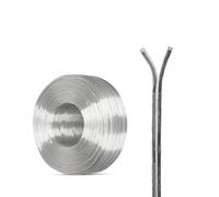 Fil Transparent 2468 - Câble En Cuivre À 2 Conducteurs, Gaine PVC Flexible, Fil Électrique Basse Tension For Bandes LED, Enseignes Au Néon, Luminaires, Interrupteurs(320feet - roll,20AWG)