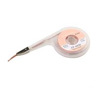 Fil tressé à dessouder 2 mm x ruban en maille de cuivre pour retrait de précision de la soudure - Réparation de téléphone portable et traitement électronique (4 mm)
