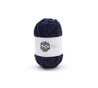 Fil velours 100GR à tricoter PINGO CHENILLE - - certifié Oeko-Tex(...) - Bleu Marine
