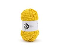 Fil velours 100GR à tricoter PINGO CHENILLE - - certifié Oeko-Tex(...) - Jaune Soleil