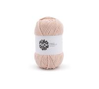 Phildar Pelote de laine Pingo Chenille – 100% polyester – aiguille n°6 – blanc