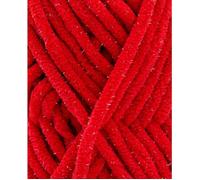 Fil velours 100GR à tricoter PINGO CHENILLE GLITTER - Pingouin - certifié Oeko-Tex(...) - Rouge
