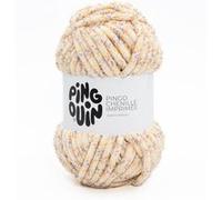 Pingouin - Pelote de Laine Pingo Chenille Imprimée - Laine à Tricoter - 100% POLYESTER - Aiguille n°7 - Couleur SOLAIRE