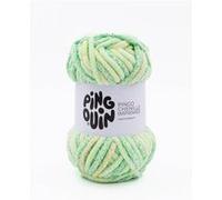 Pingouin - Pelote de Laine Pingo Chenille Imprimée - Laine à Crocheter et à Tricoter - 100% POLYESTER - Aiguille n°7 - Couleur VERT
