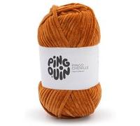 Fil velours 100GR à tricoter PINGO CHENILLE - Pingouin - certifié Oeko-Tex(...) - Curry Orange Curry Orange G