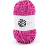 Pingouin - Pelote de Laine PINGO Chenille - Laine à Tricoter - 100% Polyester - Aiguille n°6 - Couleur Fucshia Pink